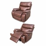 كرسي استرخاء ثابت مفرد SF-13 DARK BROWN