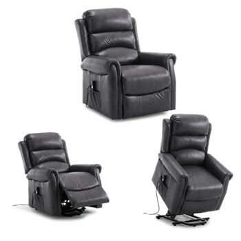 كرسي استرخاء كهربائي ثابت MLM-111061 GREY PB-41