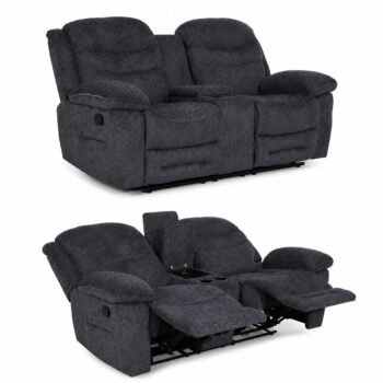 كرسي استرخاء ثابت ثنائي SF-19 D.GREY