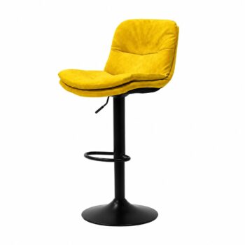 كرسي بستم جلد H-9015 YELLOW