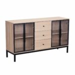 دولاب بوفيه 140 سم Y-001 L.WOOD