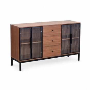 دولاب بوفيه 140 سم Y-001 BROWN