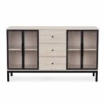 دولاب بوفيه 140 سم Y-001 BEIGE