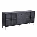 دولاب بوفيه 180 سم Y-001 GREY