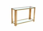 كنسول ستيل زجاج HCT-424 GOLD