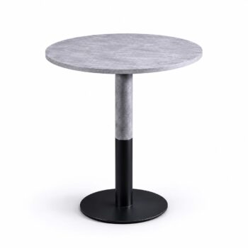 طاولة كافيه ميلامين دائري 70*70 3371 GREY