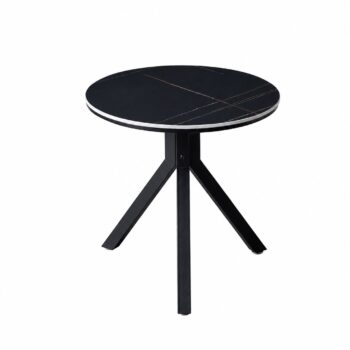طاوله كافيه دائري SHT-230 BLACK 70*70