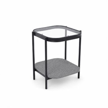 خدمه مفرد خشب زجاج مربع 4245 C164S GREY