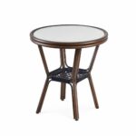 طاوله كافيه دائري T-988 WHITE 60*60