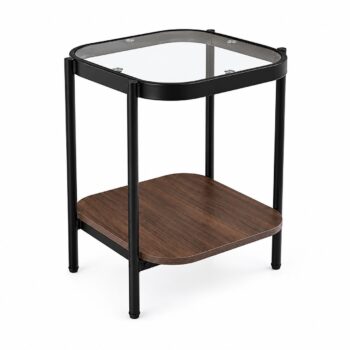 خدمه مفرد خشب زجاج مربع 4245 C164S BROWN B