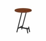 طاولة خدمة ميلامين دائري S02 BROWN