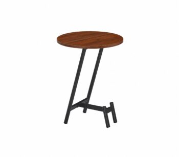 طاولة خدمة ميلامين دائري S02 BROWN