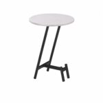 طاولة خدمة ميلامين دائري S02 LIGHT GREY