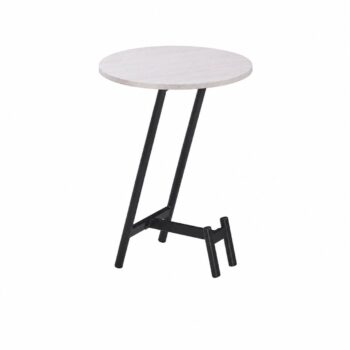 طاولة خدمة ميلامين دائري S02 LIGHT GREY