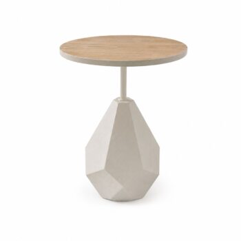 طاولة خدمة خشب مفرد 4545 HM634 BEIGE WOOD