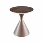 طاولة خدمة سيراميك دائري SHS-035S BROWN