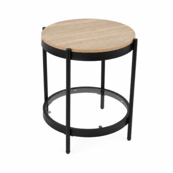 خدمه مفرد خشب زجاج دائري 4545 VPS-002 WOOD