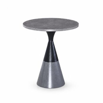 طاولة خدمة ميلامين دائري 5555 S08 GREY/BLACK