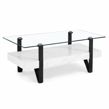 طاولة شاي مفرد QJ-495 WHITE.M