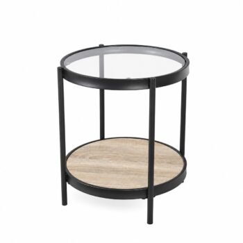 خدمه مفرد خشب زجاج دائري 4545 VPS-008 WOOD