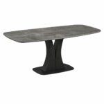 طاولة شاي خشب مستطيل TS105C DARK GREY