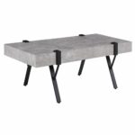 طاولة شاي مفرد QJ-440 L.CONCRETE