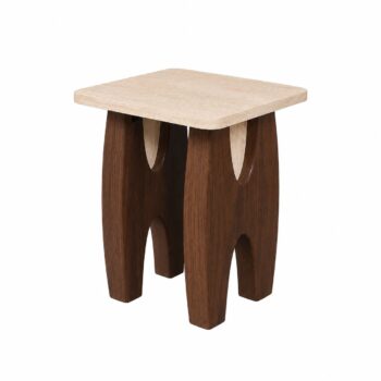 طاولة خدمة مفرد 4545 YG-001 BEIGE&COFFEE