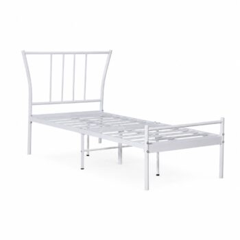 سرير مقاس 90*190 3827 WHITE
