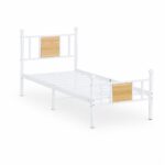 سرير حديد مقاس 90*190 WHITE 3921