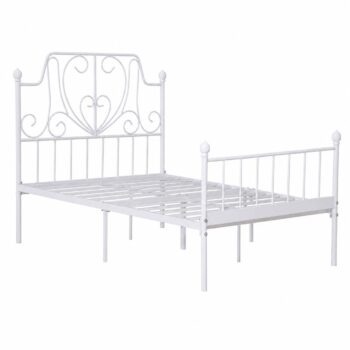 سرير مقاس 120*190 WHITE 3829