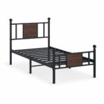 سرير حديد مقاس 90*190 BLACK 3921