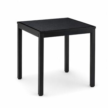 طاوله كافيه مربع F13 BLACK 80*80