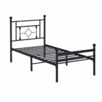 سرير حديد مقاس 90*190 BLACK 3919