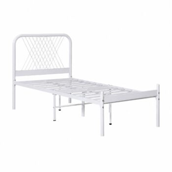 سرير مقاس 90*190 WHITE 3826