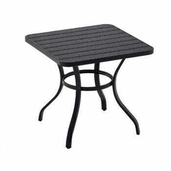 طاوله كافيه مربع F08 BLACK 70*70