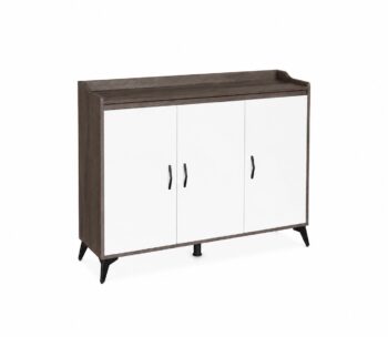 دولاب متعدد الاغراض جزمه 120سم SC-250 B.WHITE
