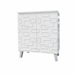 دولاب جزمه ماليزي 76سم SC-051 WHITE
