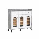 دولاب متعدد الاغراض مقاس 100 سم BF-05 GREY