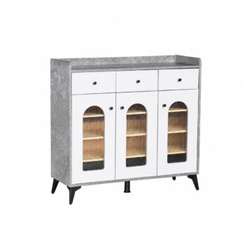 دولاب متعدد الاغراض مقاس 100 سم BF-05 GREY
