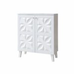 دولاب جزمه ماليزي 80سم SC-060 WHITE