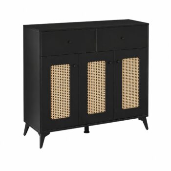 دولاب متعدد الاغراض مقاس 100 سم SC-034 BLACK