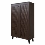 دولاب جزمه ماليزي 2باب SC-816 WALNUT