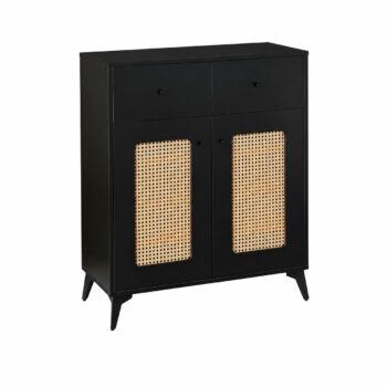 دولاب متعدد الاغراض مقاس 80 سم SC-034 BLACK
