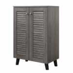 دولاب جزمه ماليزي 2باب SC-632 GREY
