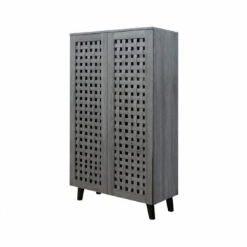 دولاب جزمه ماليزي 2باب  SC-815 GREY