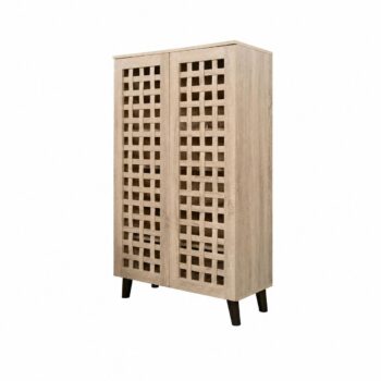 دولاب جزمه ماليزي 2باب SC-817 WOOD