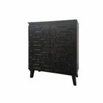 دولاب جزمه ماليزي 76سم SC-051 BLACK