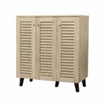 دولاب جزمه ماليزي 3باب SC-903 WOOD