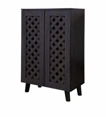 دولاب جزمه ماليزي 2باب SC-652 WALNUT