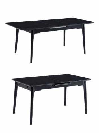 طاولة طعام مفرد OKT-3003 S.BLACK 140-40*80*77
